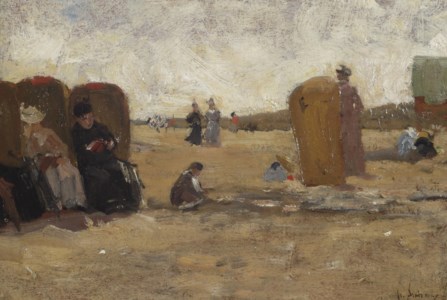 At the beach of Scheveningen