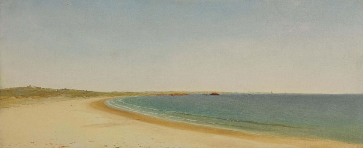 John Frederick Kensett, Near Newport, Rhode Island
