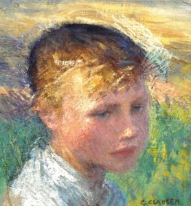 Head of a girl