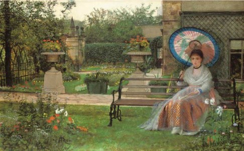 John Atkinson Grimshaw, In the Pleasaunce