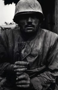 Shell-shocked Marine, Vietnam, Hue, 1968