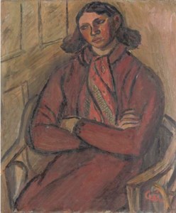 Portrait of Francis Richards, the artist's wife