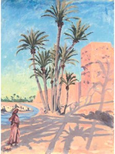 Palms near Marrakech