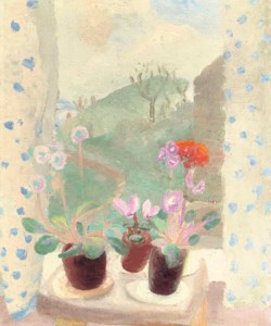 Red geranium