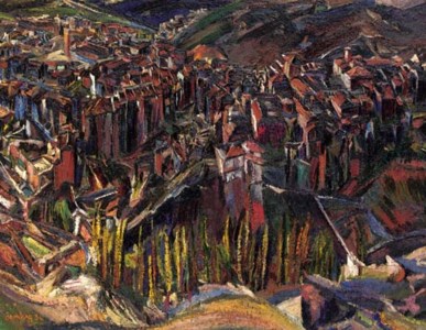 David Bomberg, Cuenca from Mount Socorro