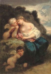 Vénus et deux amours