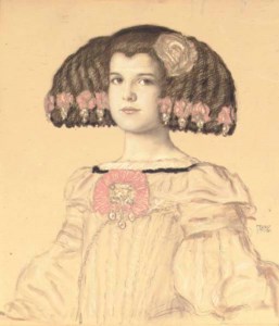 Portrait of Mary, the artist's daughter