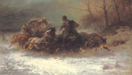 Hunted by wolves
