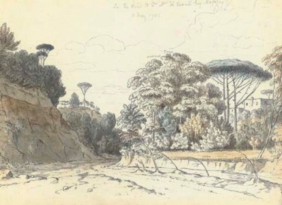 On the road to Santa Maria di Monte, near Naples