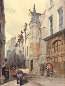 Maison de l'Amiral Coligny, Rue Bailleul, Paris, France