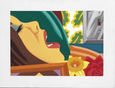 Tom Wesselman, Study for Bedroom Face
