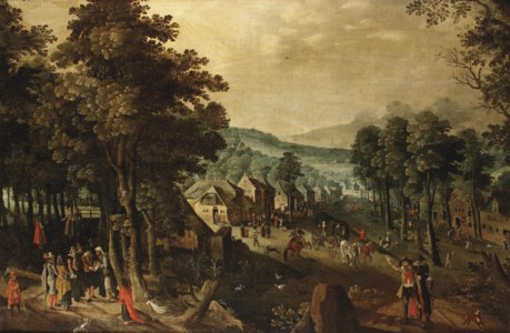 A village Kermesse on St. George's Day