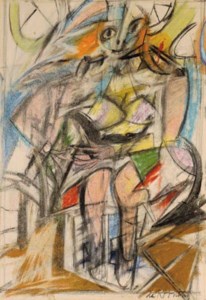 Willem de Kooning, Woman (Seated Woman I)