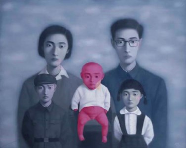 Zhang Xiaogang, A Big Family Series no. 16