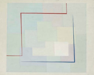 Opus 9 Red and Blue Stripes 1937