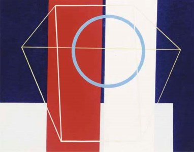 Leonora No. 1 Circle Enclosed and White