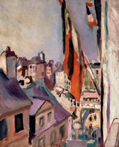 Raoul Dufy, La rue pavoisée