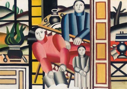 Fernand Léger, Les trois personnages devant le jardin