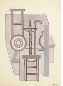Kubistisk Komposition (Cubist Composition)