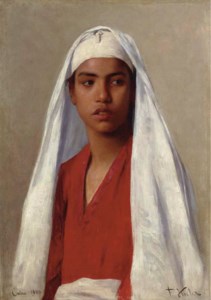 Portrait of a young Egyptian Girl
