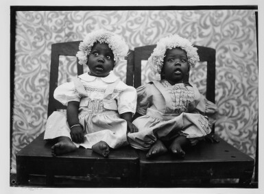 Untitled (Twins in European Dress)