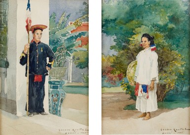 Vietnamese Civil and Military Servants in Indochina | 中南半島之越南公務員及軍隊職員