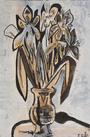 The Blue Flowers or Bouquet de Lys 
