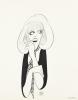 Ellen Greene in Little Shop of Horrors. [CARICATURE / THEATER]