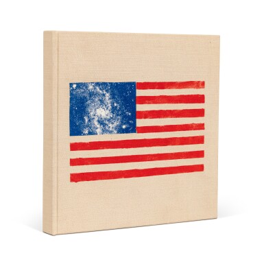 Our American Flag with Milky Way