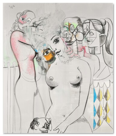 George Condo, Harlequin's Diary