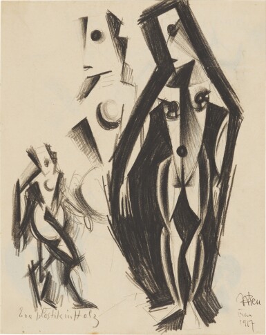 Studie für Eva-Plastik (Study for Eva Plastic)     