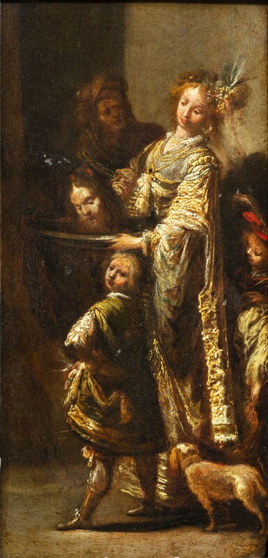 Salome receiving the Head of Saint John-Baptist
