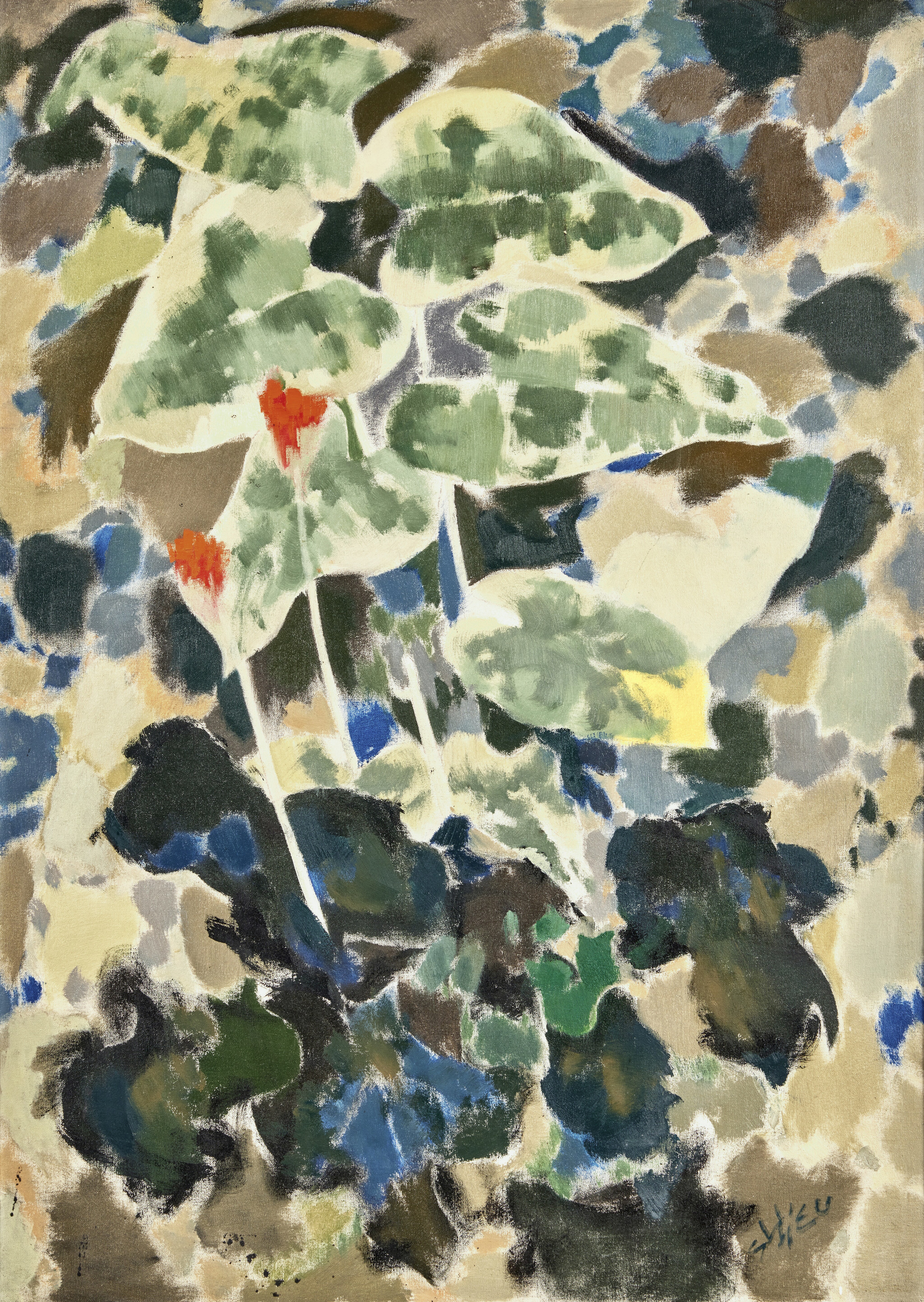 Grey Leaves