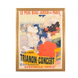 Georges Meunier (1869-1942); Trianon-Concert/Le Plus Beau Jardin;