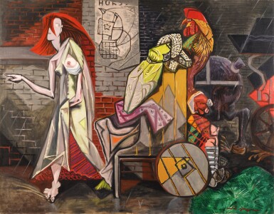 André Masson, La Femme paralytique