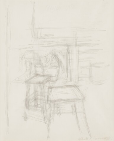 Deux tabourets dans l'atelier