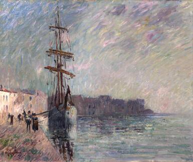 Voilier dans le port de Ferrière, les Martigues