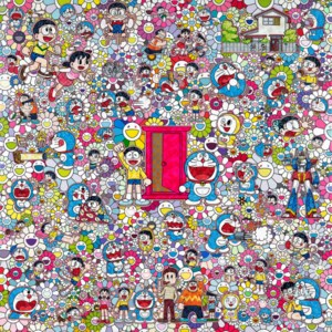 Takashi Murakami, A Sketch of Anywhere Door (Dokodemo Door) and an Excellent Day
