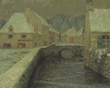 Henri Le Sidaner, Neige