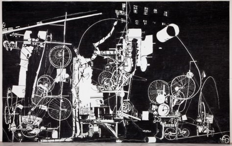 H.2.N.Y. Tinguely Machine Erases its own Construction in 27 Minutes