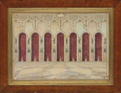 Grand Hall Redecorated in the Early 19th Century