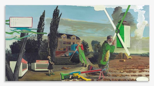 Neo Rauch, Reaktionäre Situation (Reactionary Situation)