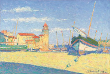 Barque de pêche à Collioure