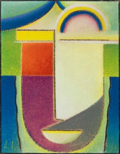 Alexej von Jawlensky, Abstrakter Kopf: Ostern