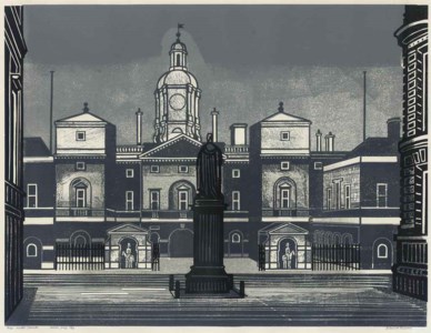 Horse Guards, from Nine London Monuments
