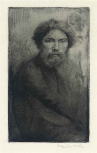 Portrait of the artist (Campbell Dodgson 7)