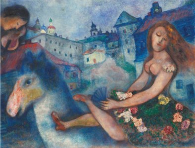 Marc Chagal, Jeune fille au cheval