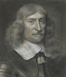 Portrait of a middle-aged man in armour