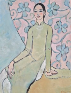 Seated Elegant Lady