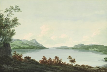 Lake Windermere from Rawlinson's Nab, looking down the lake